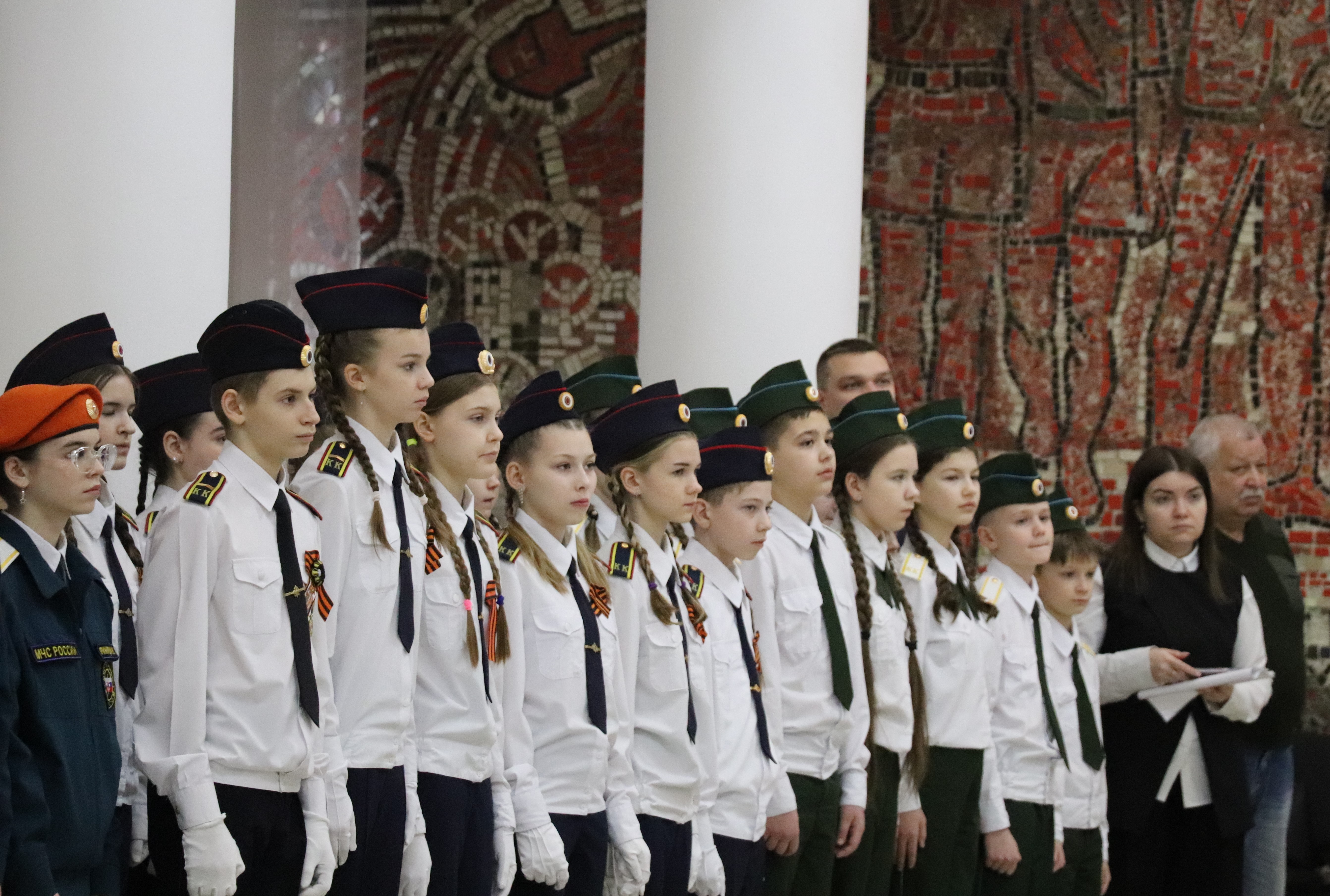 Кадеты полицейских классов Воркуты приняли участие в городской военно-патриотической игре «Кадеты Отечества».