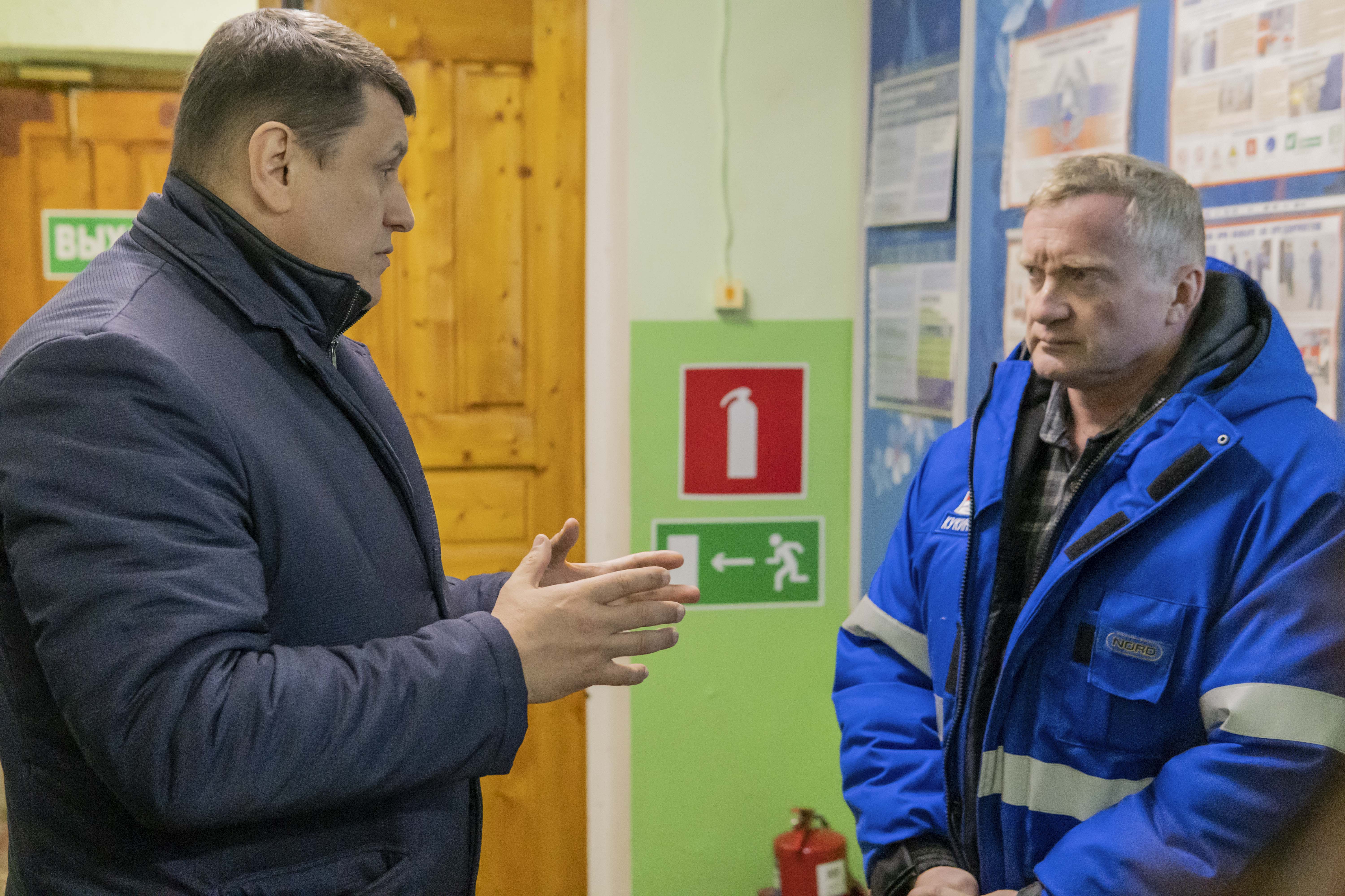 Председатель Правительства РК Дмитрий Братыненко посетил Усинский водовод и социальные объекты Воркуты.