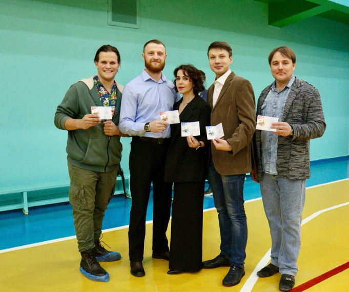 Вручение знаков отличия ВФСК «ГТО». Вручение знаков отличия ВФСК «ГТО».
