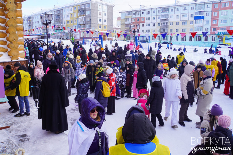 В Воркуте отметили Масленицу. В Воркуте отметили Масленицу.
